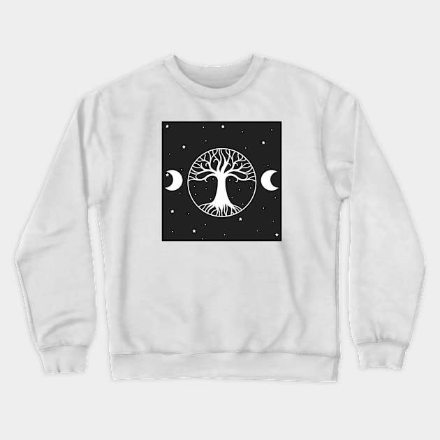 Tree of life Crewneck Sweatshirt by Jasmwills